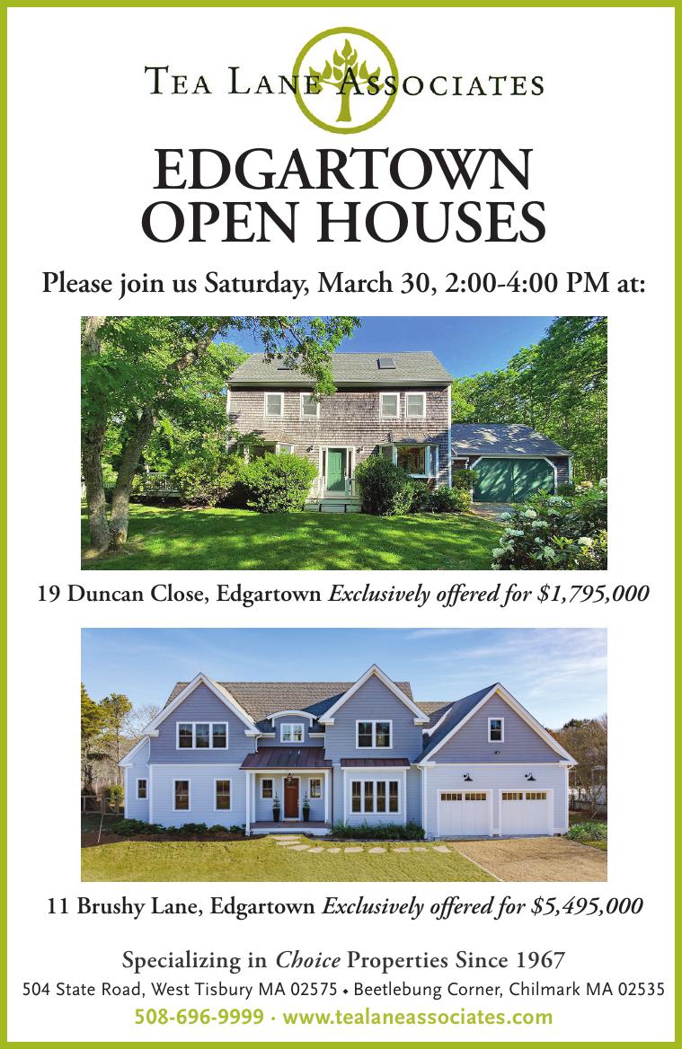 Open houses Edgartown