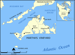 map of Marthas Vineyard