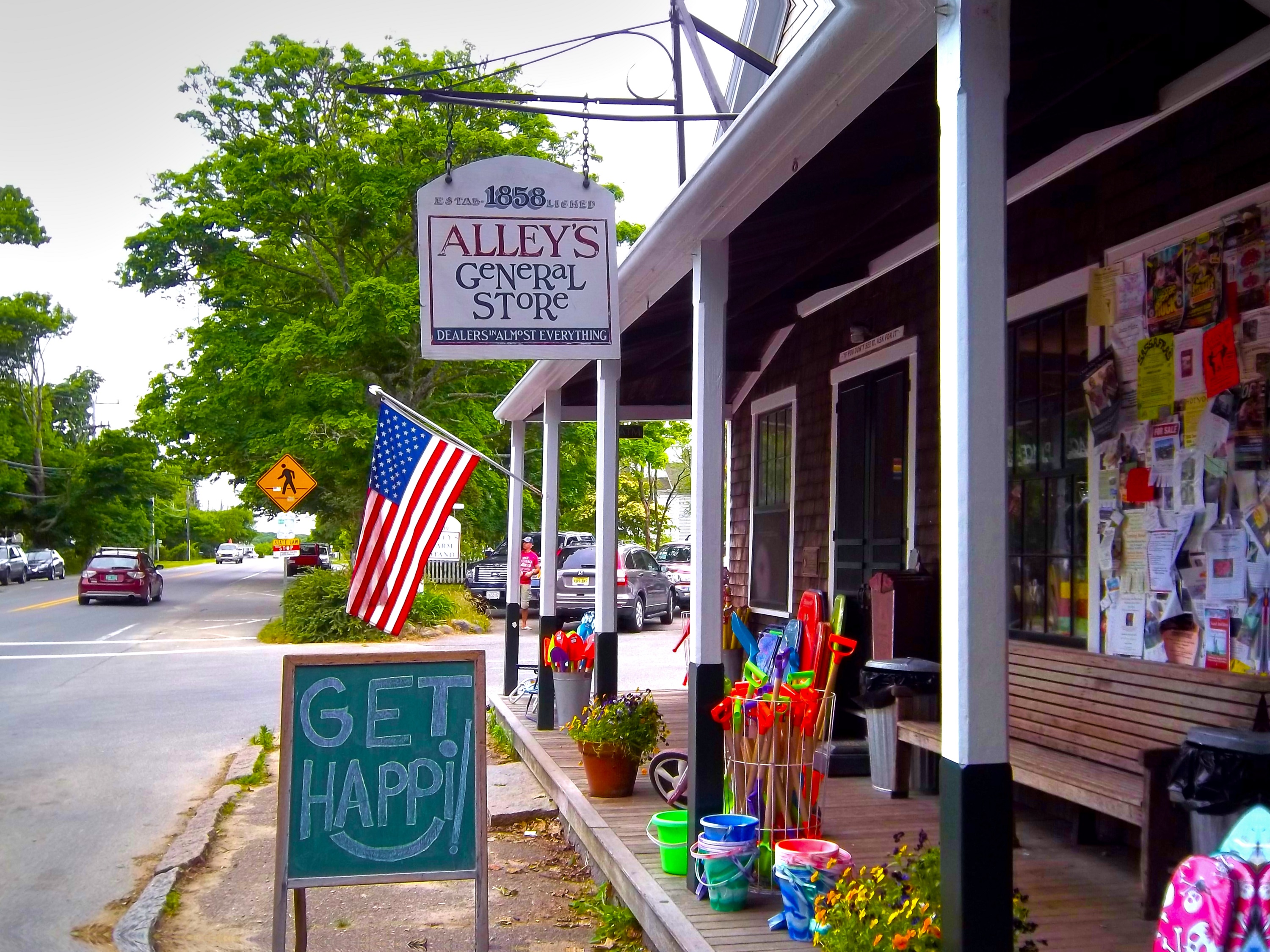 Alleys General Store in West Tisbury