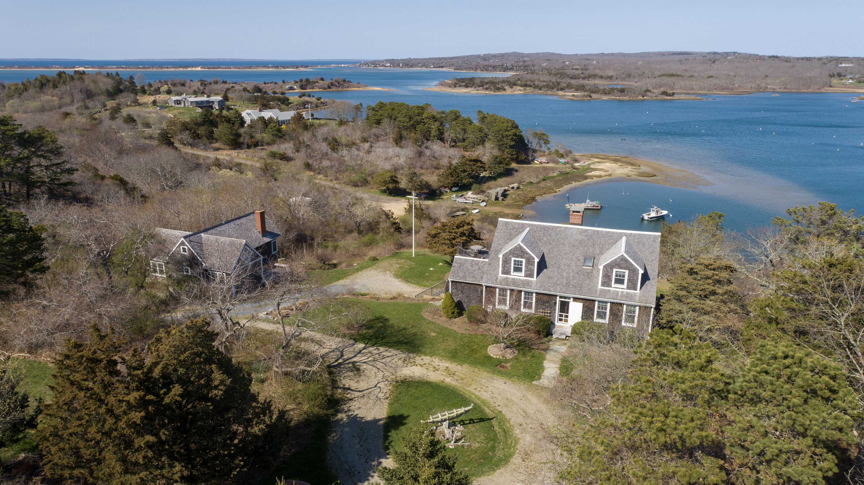 clam point cove, chilmark, waterview, waterfront property, marthas vineyard