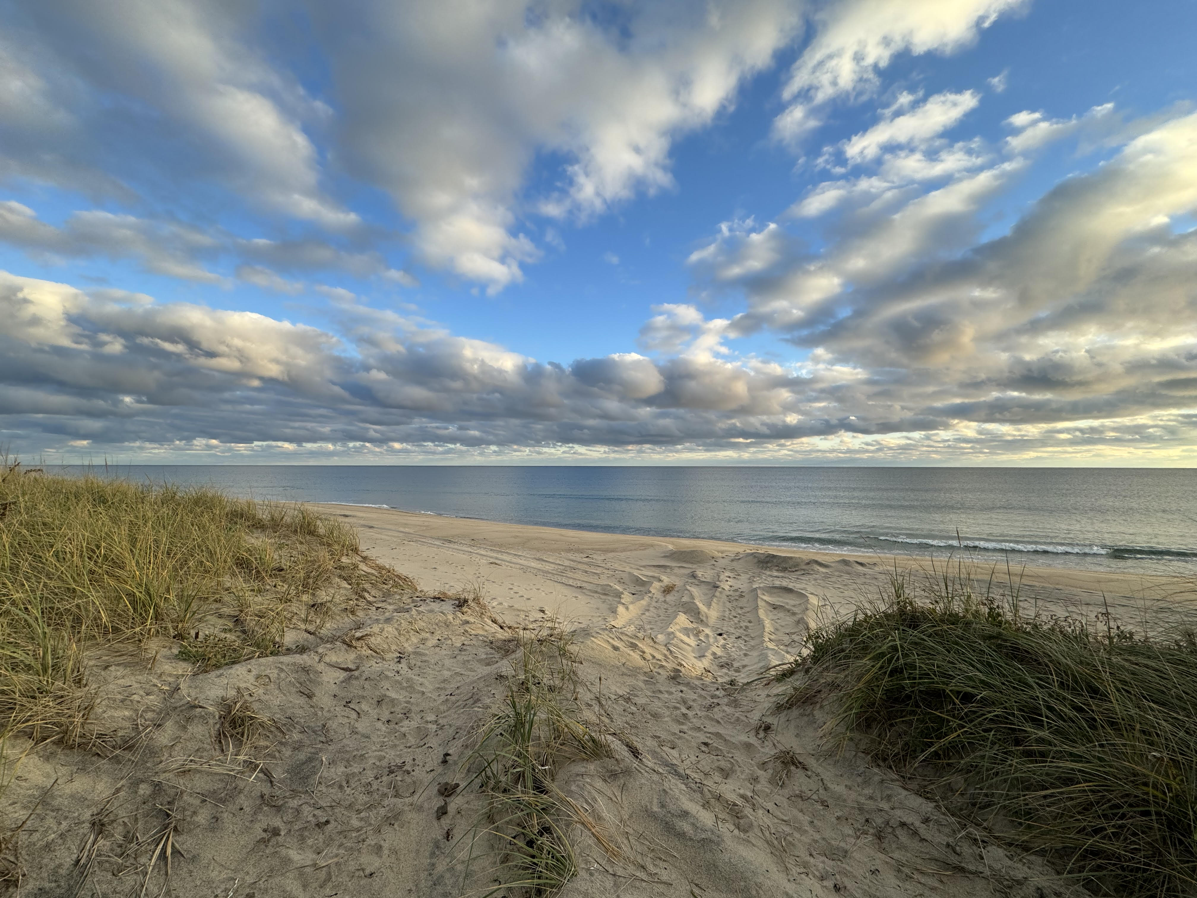 Atlantic shore beach