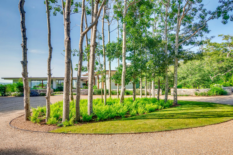 circular driveway, martha's vineyard, 30 beach Pebble Road, Tea Lane Associates, Waterfront, Real Estate for sale