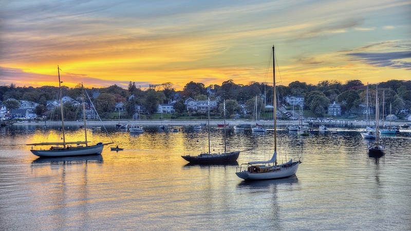 Vineyard Haven, Sunrise, marthas Vineyard