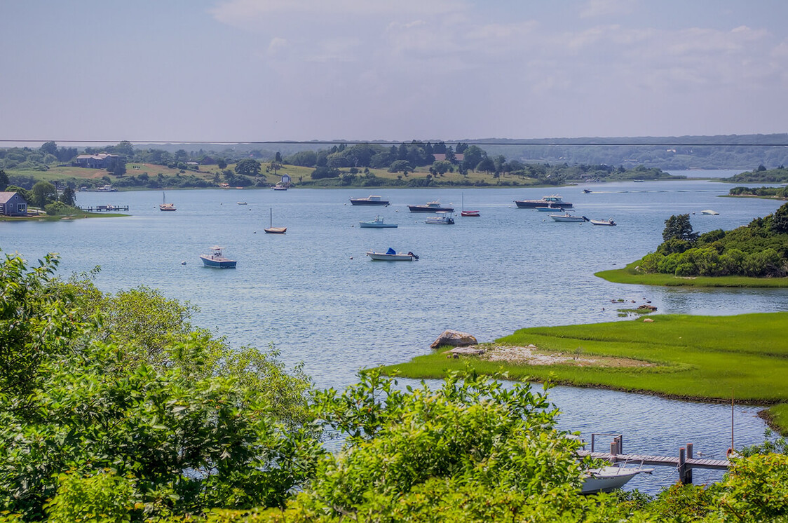 Martha's Vineyard waterview water view real estate and rentals view of water