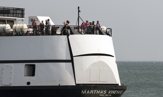 Steamship Authority ferry to Marthas Vineyard